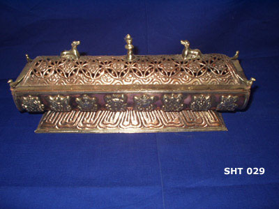 Incense Burner with Ashta Mangala